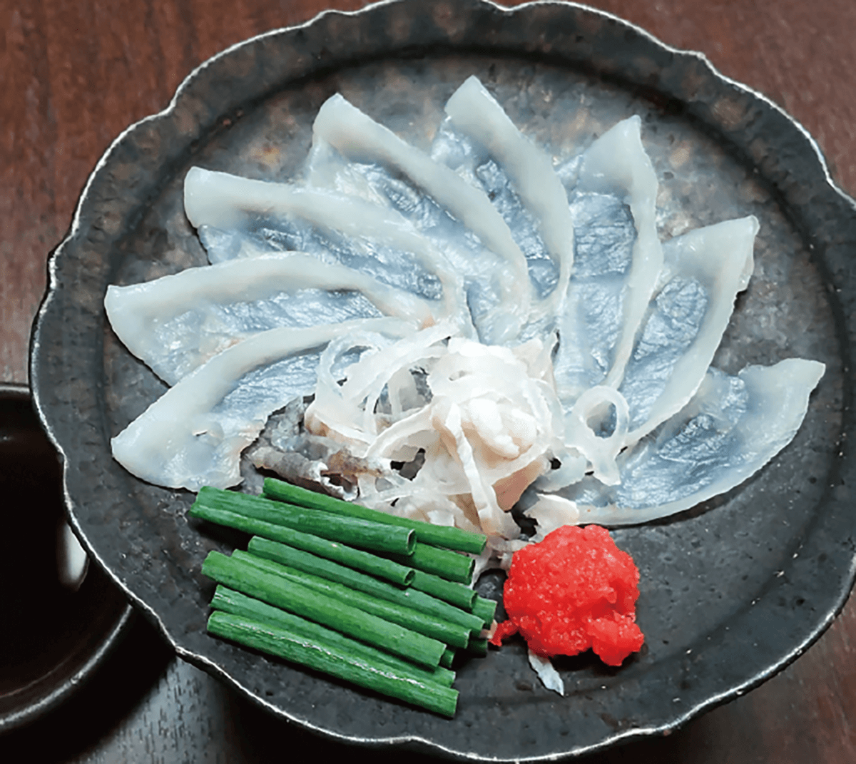とら河豚の造り