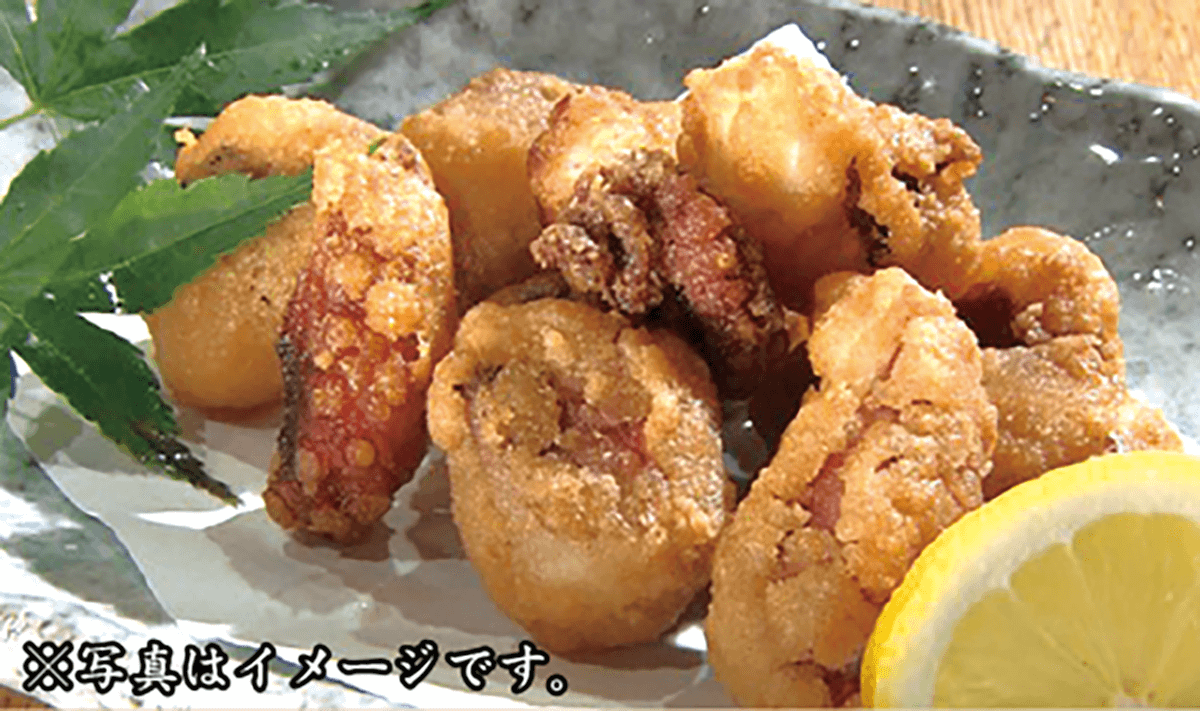 地ダコ唐揚げ