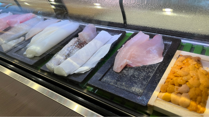 新鮮なネタの写真
